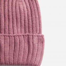  CHANNING RIB BEANIE - GRAPE