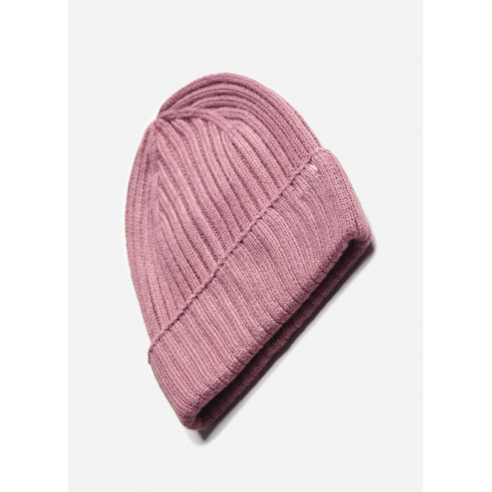  CHANNING RIB BEANIE - GRAPE