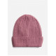  CHANNING RIB BEANIE - GRAPE