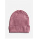  CHANNING RIB BEANIE - GRAPE