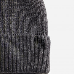 CALDER BEANIE - CHARCOAL MARL