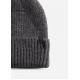 CALDER BEANIE - CHARCOAL MARL