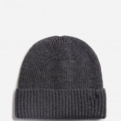 CALDER BEANIE - CHARCOAL MARL