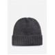 CALDER BEANIE - CHARCOAL MARL