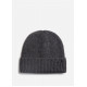 CALDER BEANIE - CHARCOAL MARL