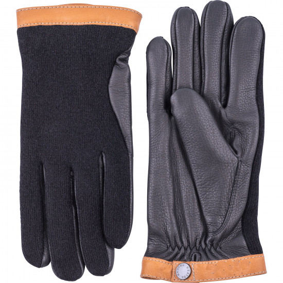 Deerskin Wool Tricot Gloves