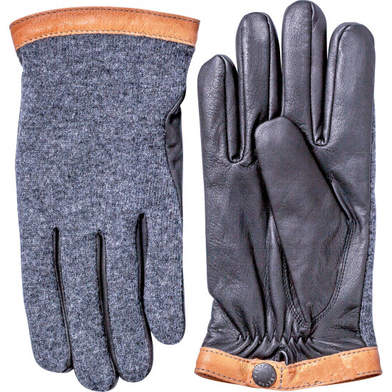 Deerskin Wool Tricot Gloves