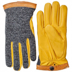 Deerskin Wool Tricot Gloves