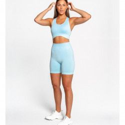  Seamless Shorts Blue