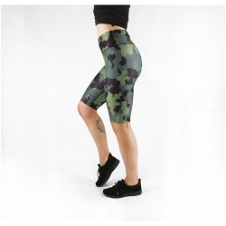  Khaki Camo Cycle Shorts