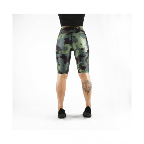  Khaki Camo Cycle Shorts