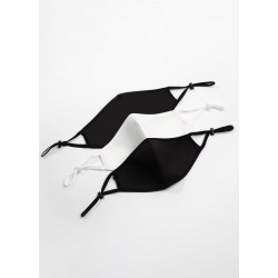 FACE MASK (3PK) - BLACK/WHITE