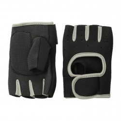  MEN'S WEIGHTLIFTING GLOVES GRAY