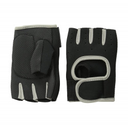  MEN'S WEIGHTLIFTING GLOVES GRAY