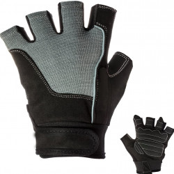 Leather Lifting Gloves w/Jar Grip Palm- Durable Light