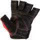 Mens Pro Leather Fingerless Weight Lifting Gloves