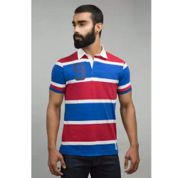  Blue Fashion Polo Shirt