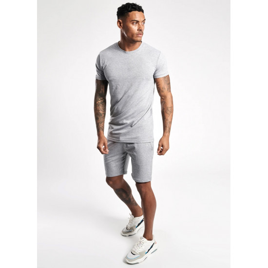  JERSEY SHORT - GREY MARL