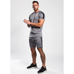 NEBBY SHORT - CHARCOAL MARL