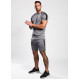 NEBBY SHORT - CHARCOAL MARL