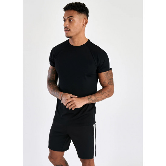  CORE PLUS POLY TEE - BLACK