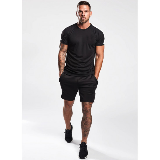  CORE PLUS POLY TEE - BLACK