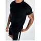  CORE PLUS POLY TEE - BLACK