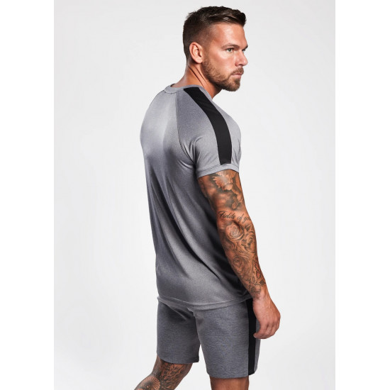  CORE PLUS POLY TEE - CHARCOAL MARL