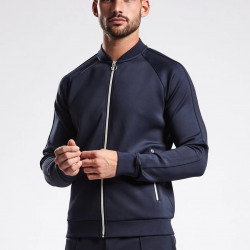  POLY BASEBALL FULL ZIP - DARK NAVY