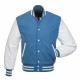  Leather Sleeve  Varsity Wool Jacket