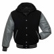  varsity jacket with real leather sleeves 