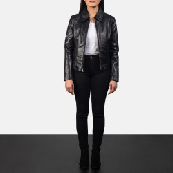 Colette Black Leather Jacket