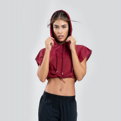 Rise Crop Hoodie