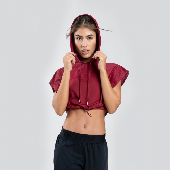 Rise Crop Hoodie