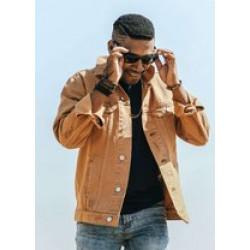 Vintage Denim Jackets Men Slim Fit 