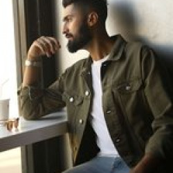 Denim Casual Jackets for Men