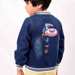 Kids Long Sleeve Denim Jacket