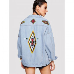 CARTOON DENIM JACKET