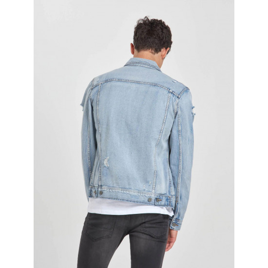 Light denim jacket Light blue denim