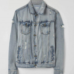 Light denim jacket Light blue denim