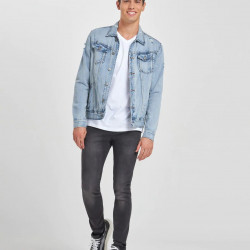 Light denim jacket Light blue denim