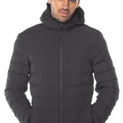 Space Puffer Jacket - Black