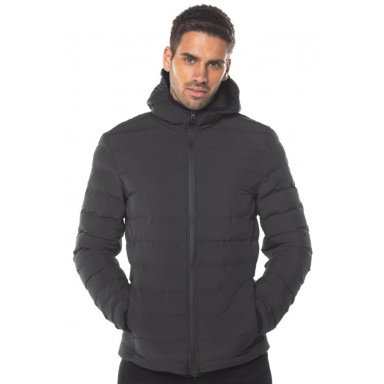 Space Puffer Jacket - Black