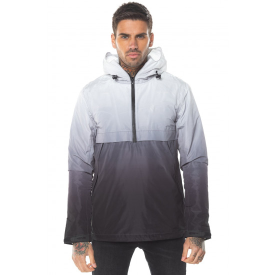 Waterproof Hurricane Jacket - Black/White