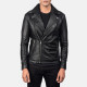 Ionic Black Leather Jacket