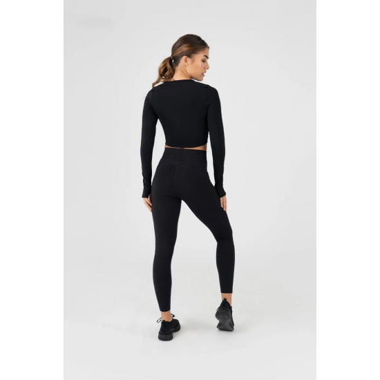 Revive High-Waisted Workout Leggings Black