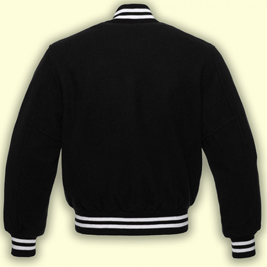 Black Fleece Varsity Jacket