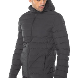 Space Puffer Jacket - Black