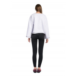  Women sweatshirt Hoverla White