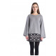  Women sweater Loop Grey